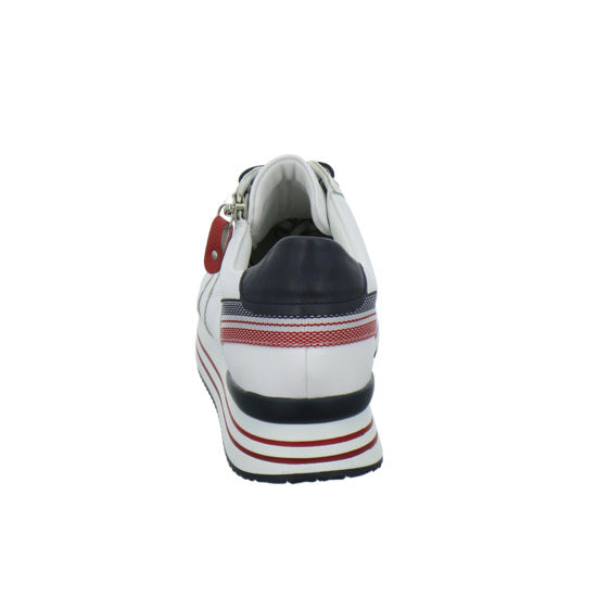 Remonte Schnürhalbschuhe Weiß-kombi - 360° Ansicht