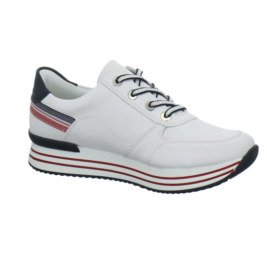Remonte Schnürhalbschuhe Weiß-kombi - 360° Ansicht