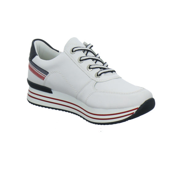 Remonte Schnürhalbschuhe Weiß-kombi - 360° Ansicht