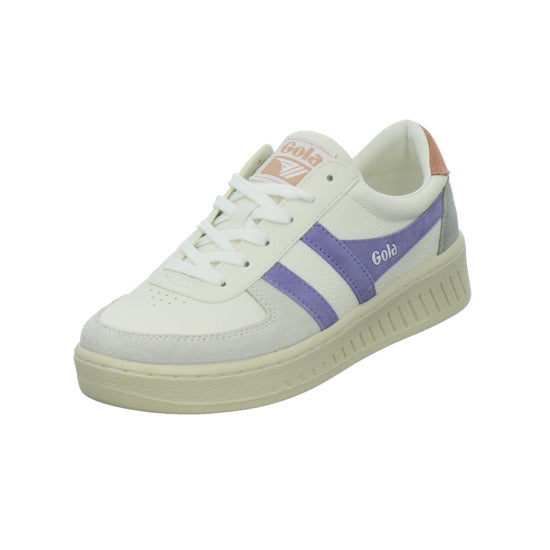 Gola Grandslam Trident Schnürhalbschuhe Weiß-kombi - 360° Ansicht