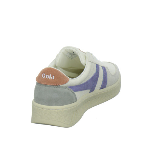 Gola Grandslam Trident Schnürhalbschuhe Weiß-kombi - 360° Ansicht