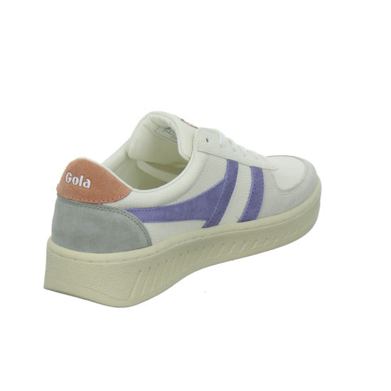 Gola Grandslam Trident Schnürhalbschuhe Weiß-kombi - 360° Ansicht
