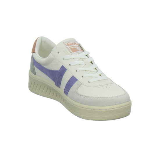 Gola Grandslam Trident Schnürhalbschuhe Weiß-kombi - 360° Ansicht