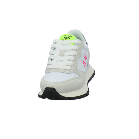 SUN68 Ally Solid Schnürhalbschuhe Weiß-kombi - 360° Ansicht