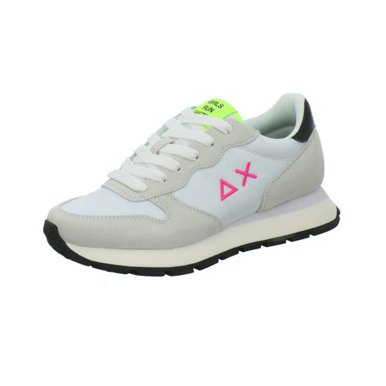 SUN68 Ally Solid Schnürhalbschuhe Weiß-kombi - 360° Ansicht