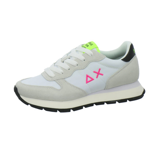 SUN68 Ally Solid Schnürhalbschuhe Weiß-kombi - 360° Ansicht