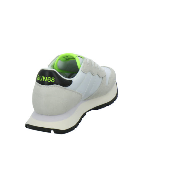SUN68 Ally Solid Schnürhalbschuhe Weiß-kombi - 360° Ansicht