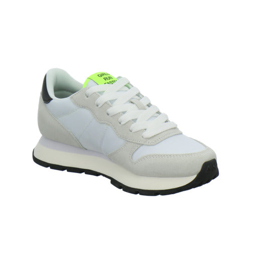 SUN68 Ally Solid Schnürhalbschuhe Weiß-kombi - 360° Ansicht