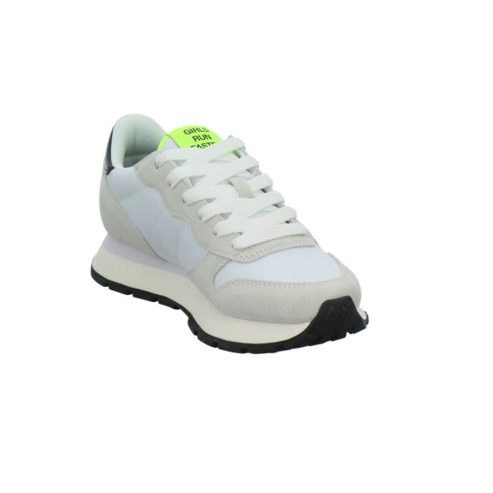 SUN68 Ally Solid Schnürhalbschuhe Weiß-kombi - 360° Ansicht