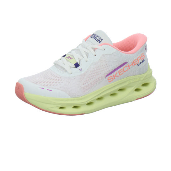 Skechers MAX COSHIONING GLIDE STEP Schnürhalbschuhe Weiß-kombi