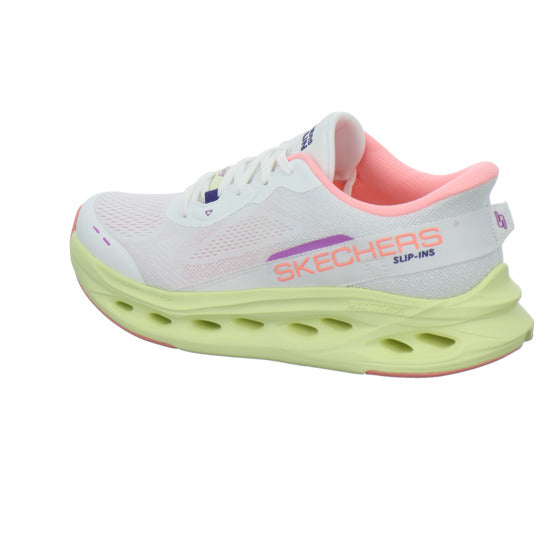 Skechers MAX COSHIONING GLIDE STEP Schnürhalbschuhe Weiß-kombi