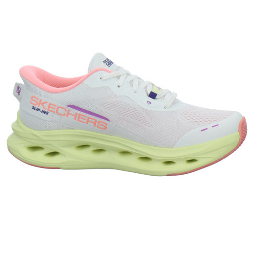 Skechers MAX COSHIONING GLIDE STEP Schnürhalbschuhe Weiß-kombi