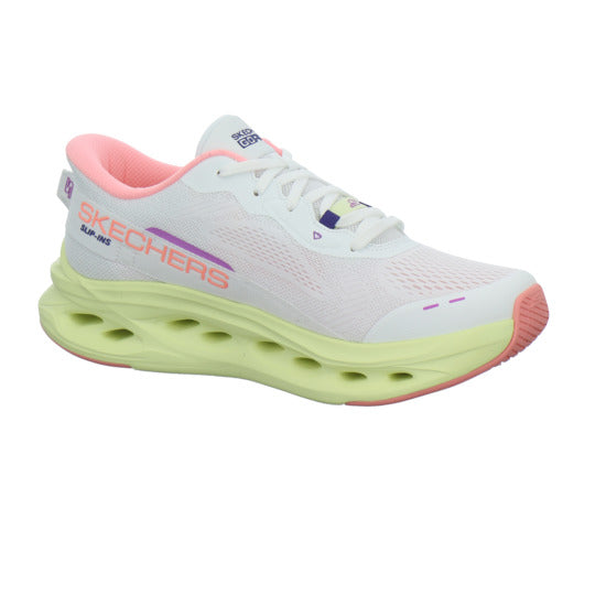 Skechers MAX COSHIONING GLIDE STEP Schnürhalbschuhe Weiß-kombi