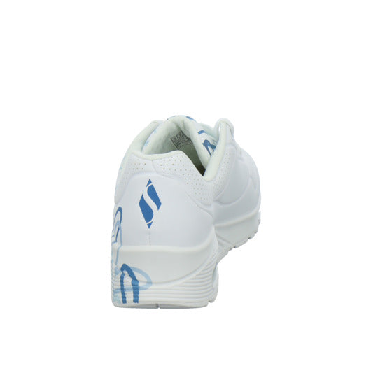 Skechers UNO GOLDCROWN Schnürhalbschuhe Weiß-kombi - 360° Ansicht