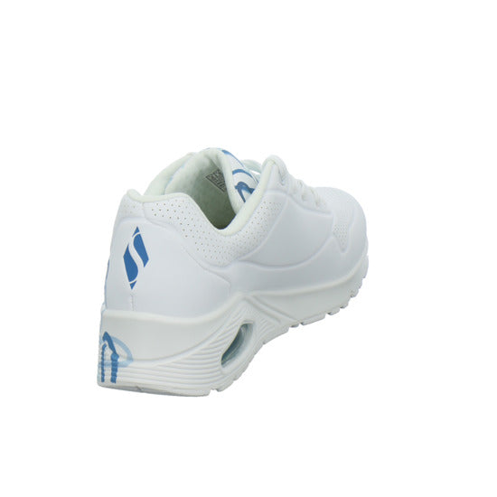 Skechers UNO GOLDCROWN Schnürhalbschuhe Weiß-kombi - 360° Ansicht