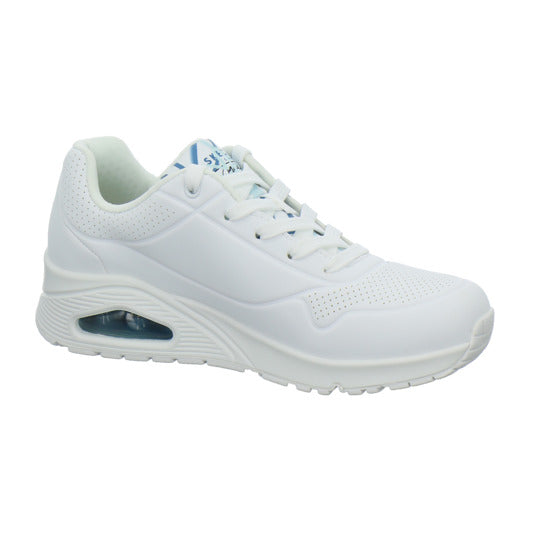 Skechers UNO GOLDCROWN Schnürhalbschuhe Weiß-kombi - 360° Ansicht