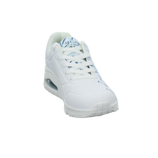 Skechers UNO GOLDCROWN Schnürhalbschuhe Weiß-kombi - 360° Ansicht