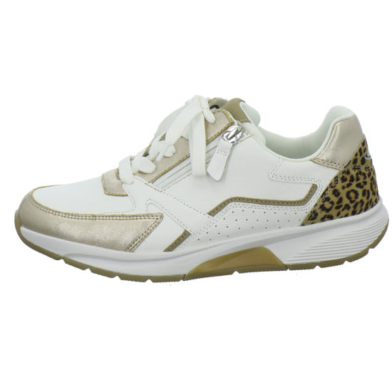 Gabor Comfort Rolling Soft Schnürhalbschuhe Weiß-kombi - 360° Ansicht