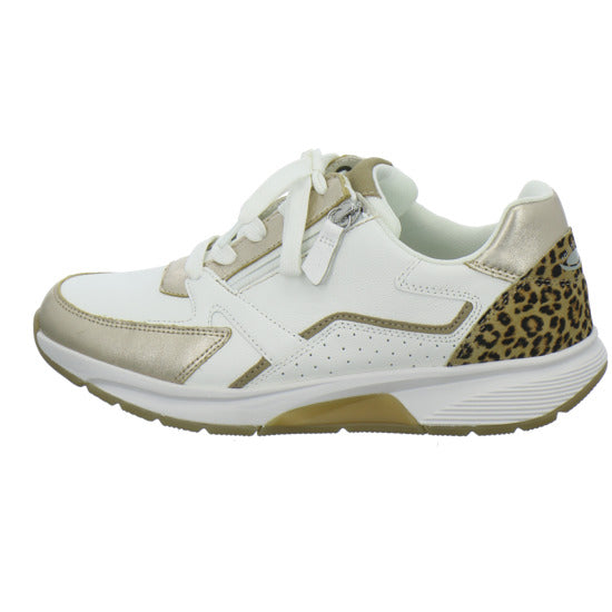 Gabor Comfort Rolling Soft Schnürhalbschuhe Weiß-kombi - 360° Ansicht