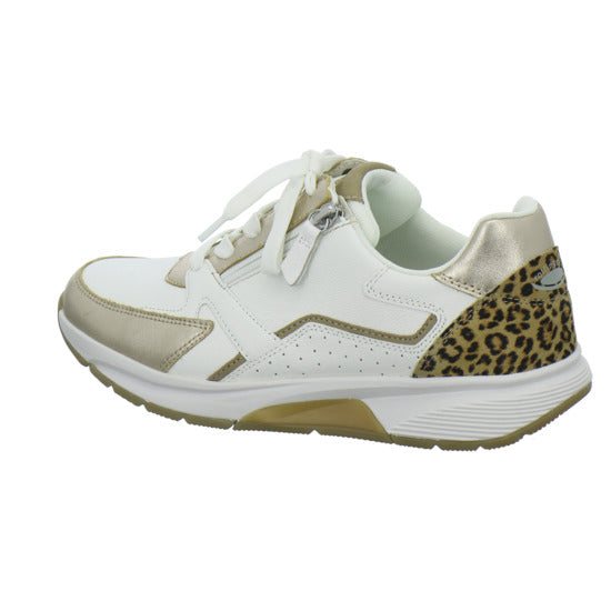 Gabor Comfort Rolling Soft Schnürhalbschuhe Weiß-kombi - 360° Ansicht