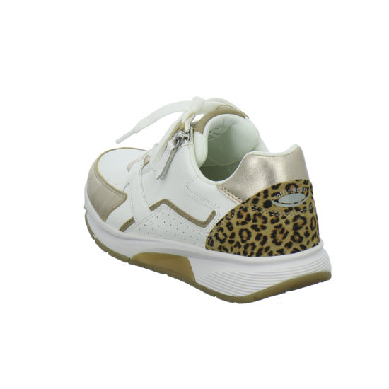 Gabor Comfort Rolling Soft Schnürhalbschuhe Weiß-kombi - 360° Ansicht