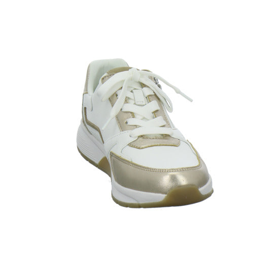 Gabor Comfort Rolling Soft Schnürhalbschuhe Weiß-kombi - 360° Ansicht