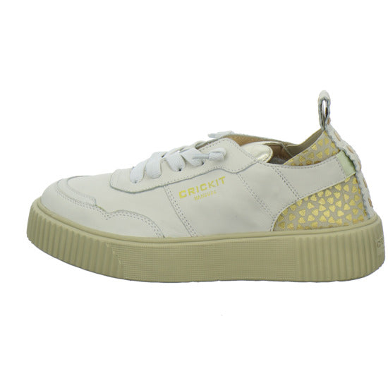 Crickit Oakli Schnürhalbschuhe Weiß-kombi - 360° Ansicht