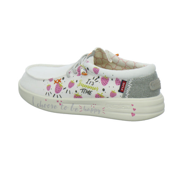 Fusion Schnürhalbschuhe Weiß-kombi