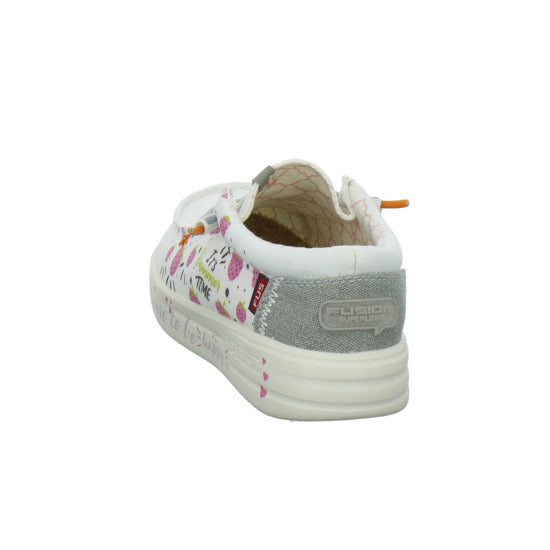 Fusion Schnürhalbschuhe Weiß-kombi