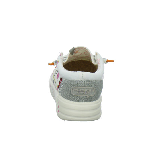 Fusion Schnürhalbschuhe Weiß-kombi