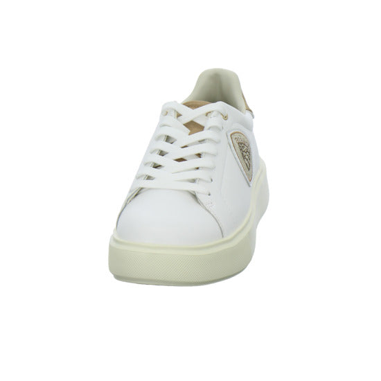 Blauer Schnürhalbschuhe Weiß-kombi - 360° Ansicht