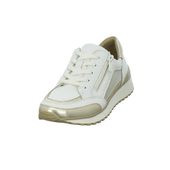 Caprice Schnürhalbschuhe Weiß-kombi - 360° Ansicht