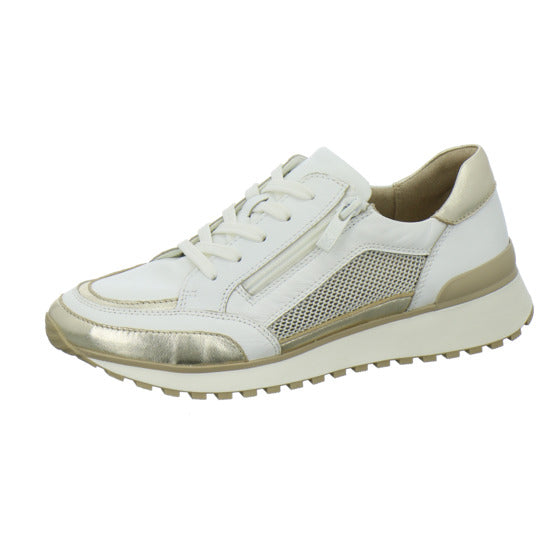 Caprice Schnürhalbschuhe Weiß-kombi - 360° Ansicht