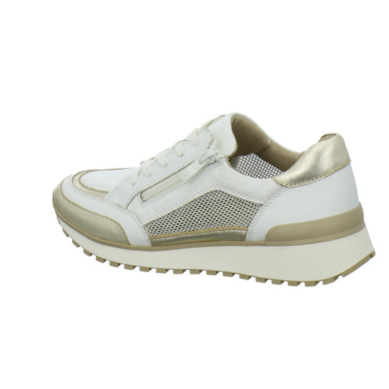Caprice Schnürhalbschuhe Weiß-kombi - 360° Ansicht
