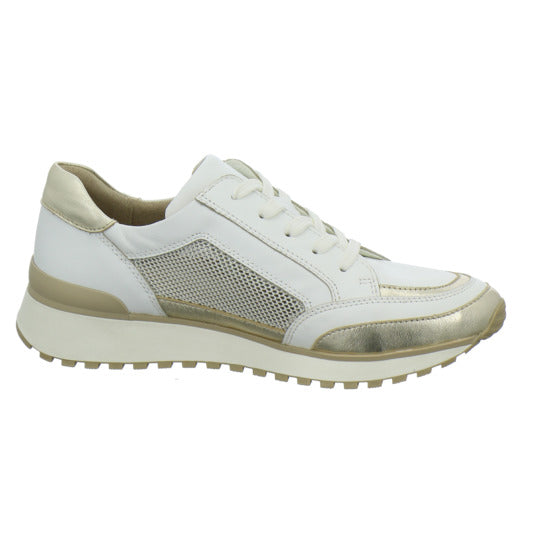 Caprice Schnürhalbschuhe Weiß-kombi - 360° Ansicht