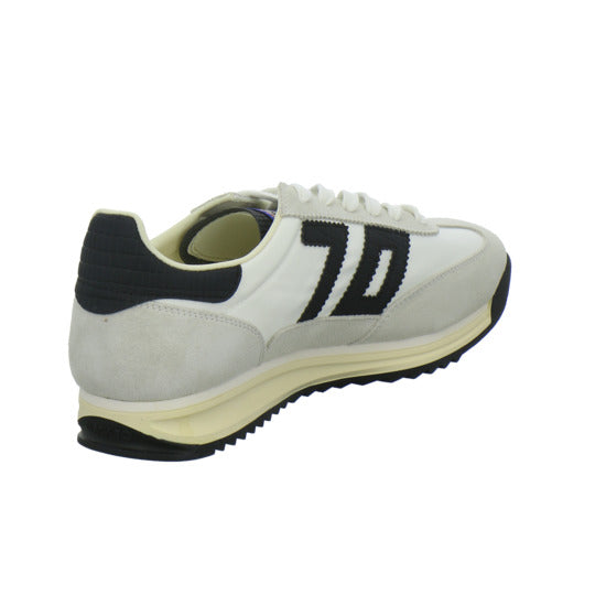 Back 70 Schnürhalbschuhe Weiß-kombi - 360° Ansicht