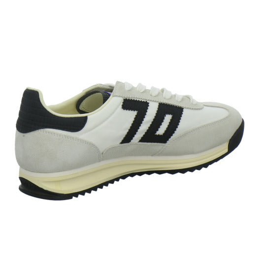 Back 70 Schnürhalbschuhe Weiß-kombi - 360° Ansicht