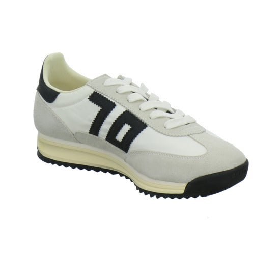 Back 70 Schnürhalbschuhe Weiß-kombi - 360° Ansicht