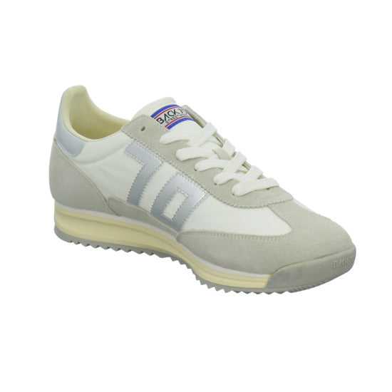 Back 70 Jogger-33 Schnürhalbschuhe Weiß-kombi - 360° Ansicht