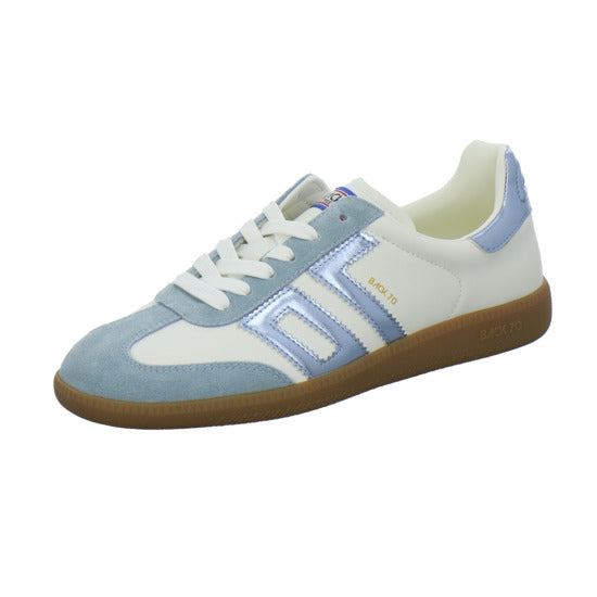 Back 70 Schnürhalbschuhe Weiß-kombi - 360° Ansicht
