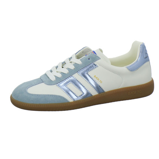 Back 70 Schnürhalbschuhe Weiß-kombi - 360° Ansicht