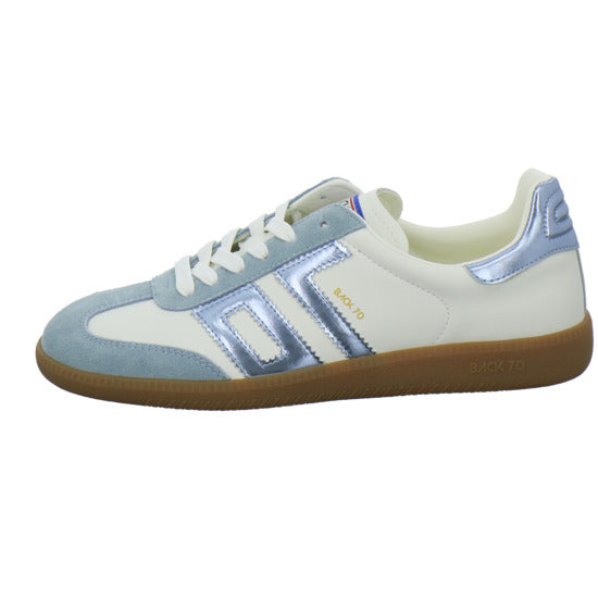 Back 70 Schnürhalbschuhe Weiß-kombi - 360° Ansicht