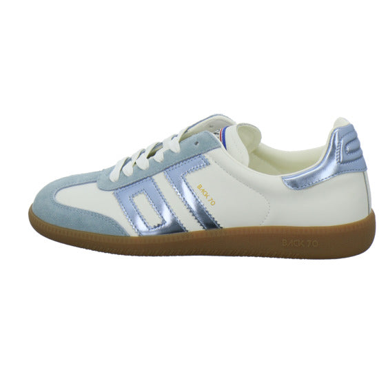 Back 70 Schnürhalbschuhe Weiß-kombi - 360° Ansicht