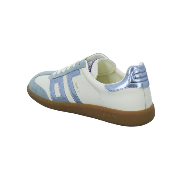 Back 70 Schnürhalbschuhe Weiß-kombi - 360° Ansicht