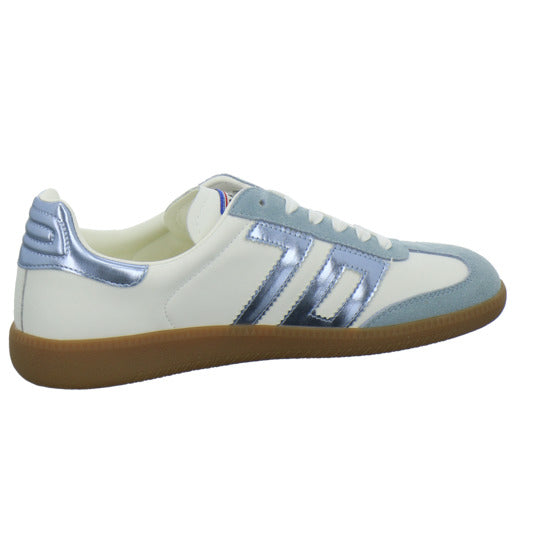 Back 70 Schnürhalbschuhe Weiß-kombi - 360° Ansicht