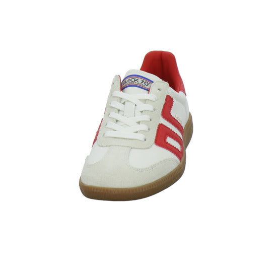 Back 70 Schnürhalbschuhe Weiß-kombi - 360° Ansicht