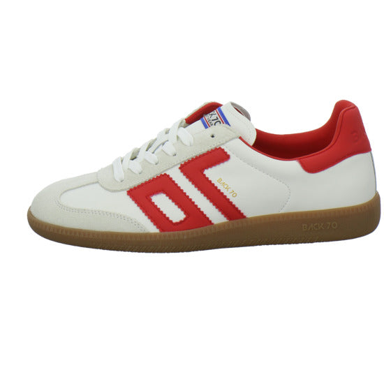 Back 70 Schnürhalbschuhe Weiß-kombi - 360° Ansicht