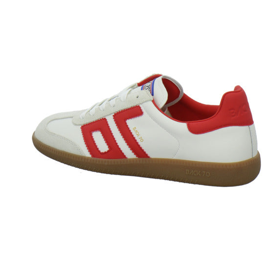 Back 70 Schnürhalbschuhe Weiß-kombi - 360° Ansicht
