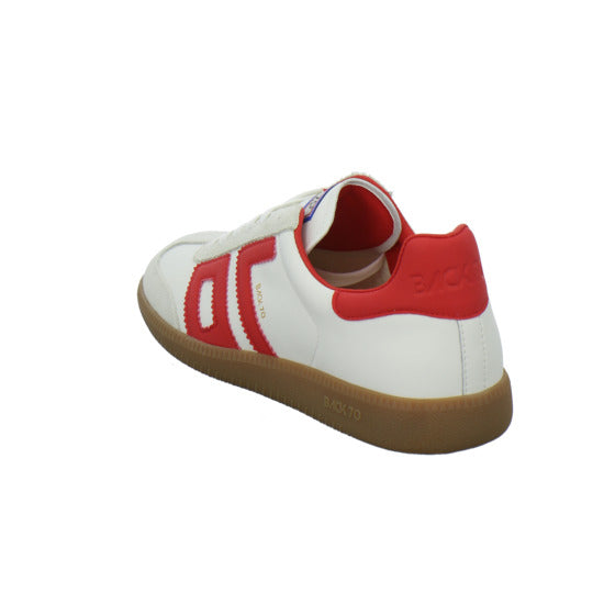 Back 70 Schnürhalbschuhe Weiß-kombi - 360° Ansicht