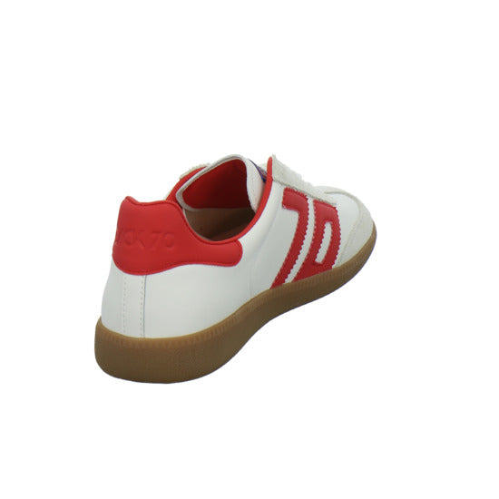 Back 70 Schnürhalbschuhe Weiß-kombi - 360° Ansicht